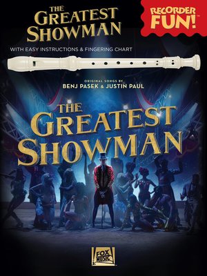 cover image of The Greatest Showman--Recorder Fun!